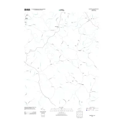 2013 Map of Cardwell, 2013 Print