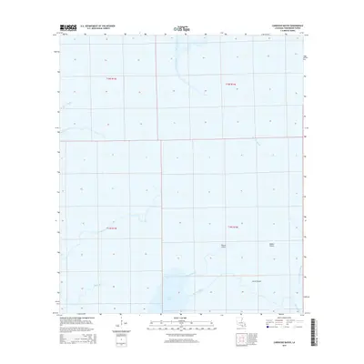 2015 Map of Carencro Bayou, 2015 Print