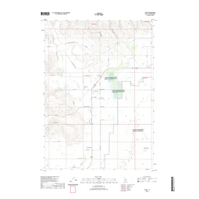 2020 Map of Carey, 2020 Print