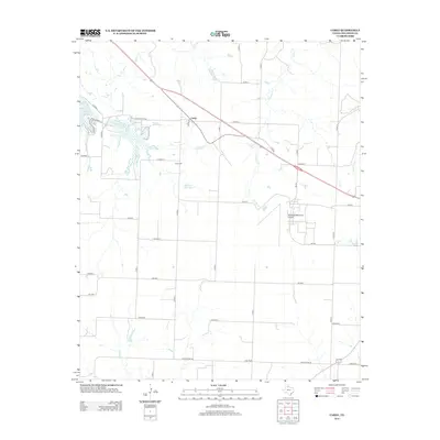 2012 Map of Carey, 2012 Print