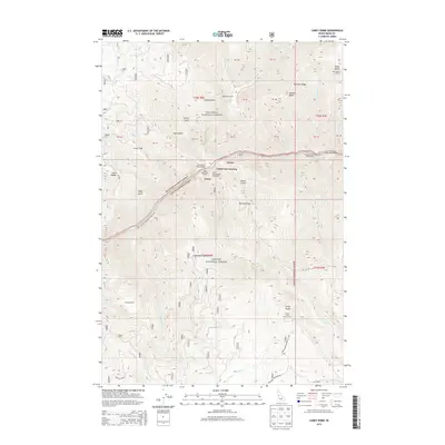 2013 Map of Carey Dome, 2013 Print
