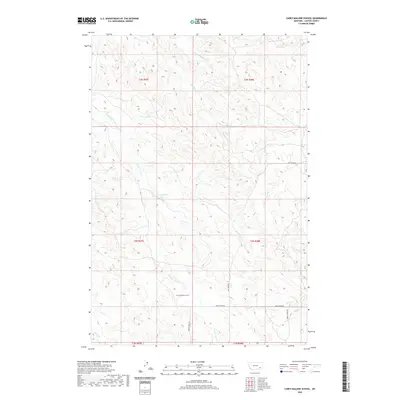 2020 Map of Carey-Malone School, 2020 Print