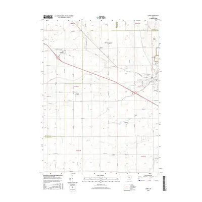 2016 Map of Carey, 2016 Print