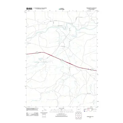 2012 Map of Careyhurst, 2012 Print