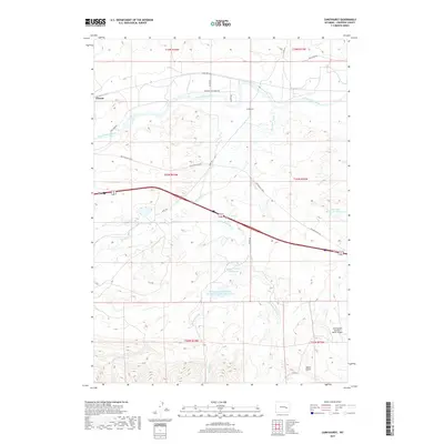 2017 Map of Careyhurst, 2017 Print