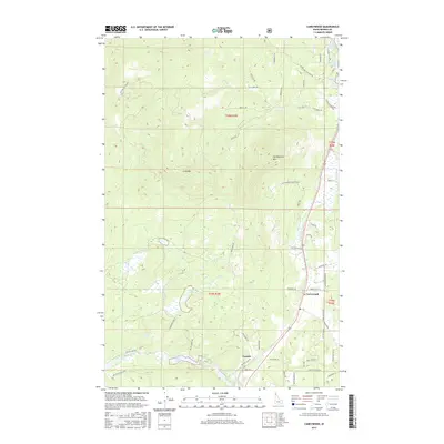 2017 Map of Careywood, 2017 Print