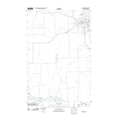 2011 Map of Caribou, 2011 Print