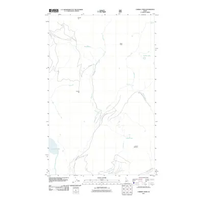 2011 Map of Caribou Creek, 2011 Print