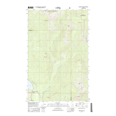 2017 Map of Caribou Creek, 2017 Print