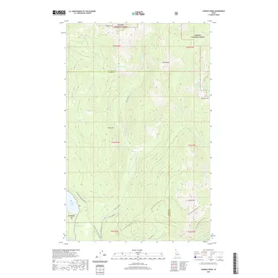 2020 Map of Caribou Creek, 2020 Print