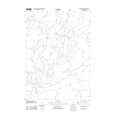 2012 Map of Caribou Creek, 2012 Print