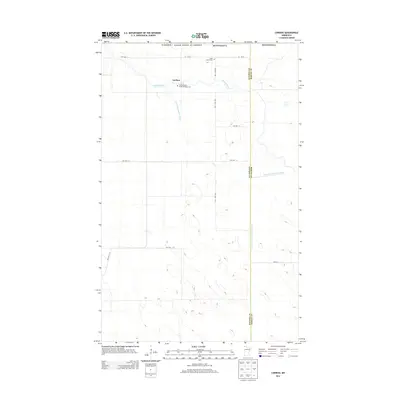 2013 Map of Caribou, 2013 Print