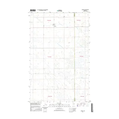 2016 Map of Caribou, 2016 Print