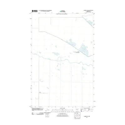2011 Map of Caribou NE, 2011 Print
