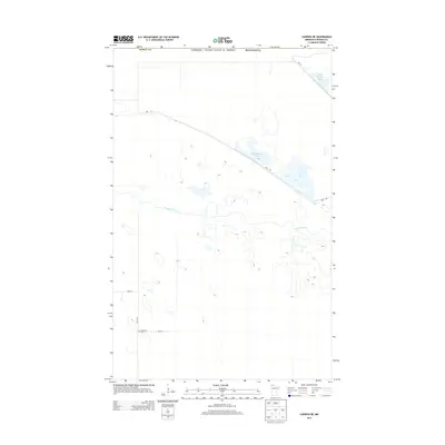 2013 Map of Caribou NE, 2013 Print