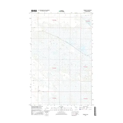2016 Map of Caribou NE, 2016 Print