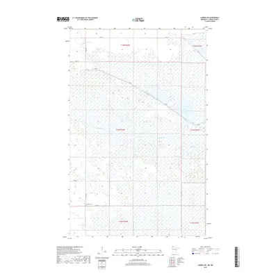 2019 Map of Caribou NE, 2019 Print