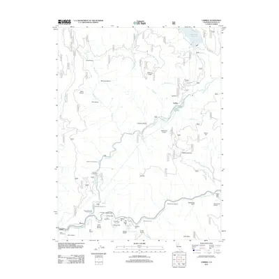 2012 Map of Caribou, 2012 Print