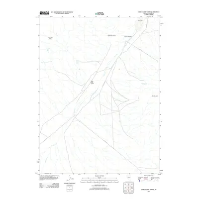2012 Map of Carico Lake South, 2012 Print