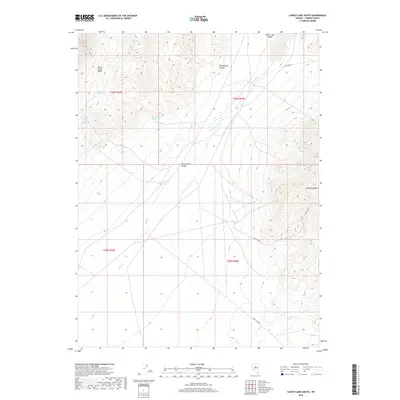 2018 Map of Carico Lake South, 2018 Print