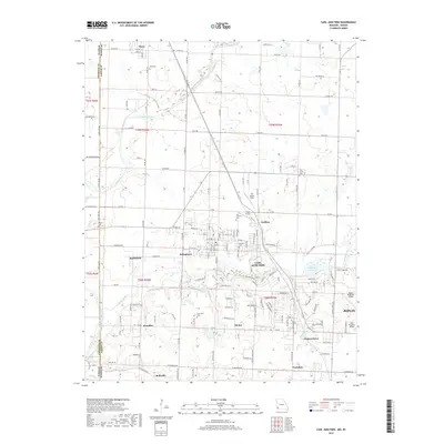 2017 Map of Carl Junction, 2017 Print