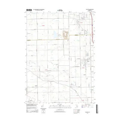 2014 Map of Carleton, 2014 Print