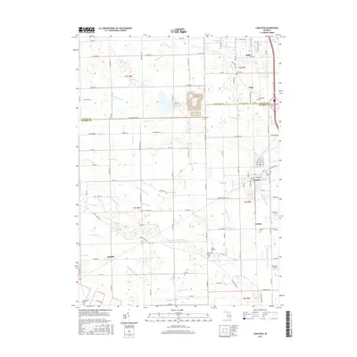 2017 Map of Carleton, 2017 Print
