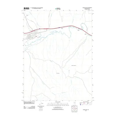 2012 Map of Carlin East, 2012 Print