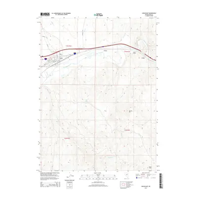 2014 Map of Carlin East, 2014 Print