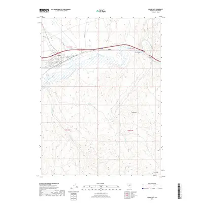 2018 Map of Carlin East, 2018 Print