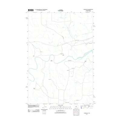 2012 Map of Carlin Flat, 2012 Print