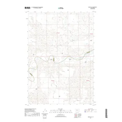 2017 Map of Carlin Flat, 2017 Print