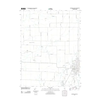 2012 Map of Carlinville West, 2012 Print