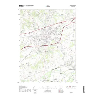 2019 Map of Carlisle, 2019 Print