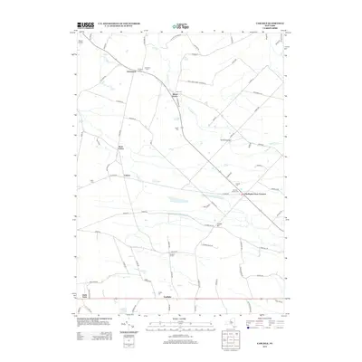 2013 Map of Carlisle, 2013 Print
