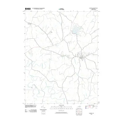 2010 Map of Carlisle, 2010 Print