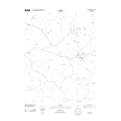 2013 Map of Carlisle, 2013 Print