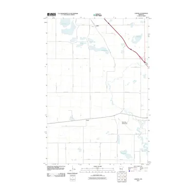 2010 Map of Carlisle, 2010 Print