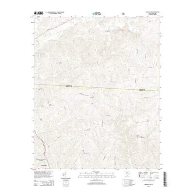 2014 Map of Carlisle SE, 2014 Print
