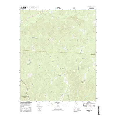 2017 Map of Carlisle SE, 2017 Print