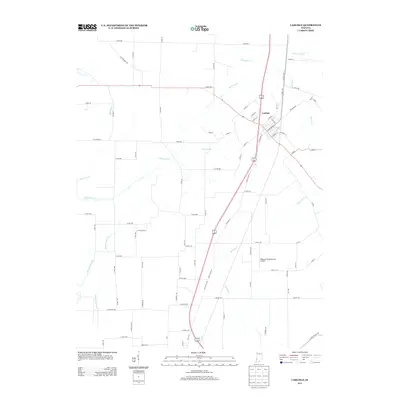 2013 Map of Carlisle, 2013 Print