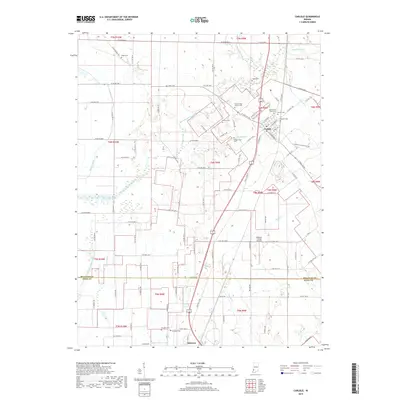 2019 Map of Carlisle, 2019 Print