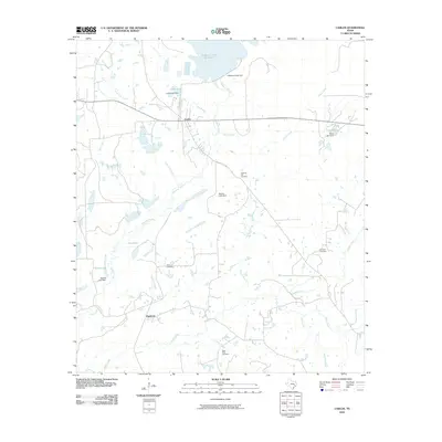 2010 Map of Carlos, 2010 Print