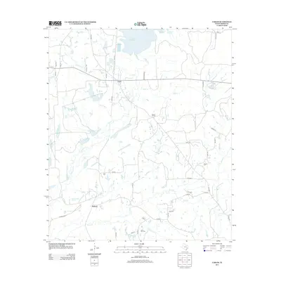 2013 Map of Carlos, 2013 Print