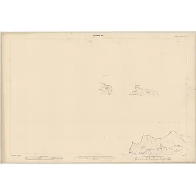 1906 Map of Carlow - Sheet 1 & 1A, 1908 Print