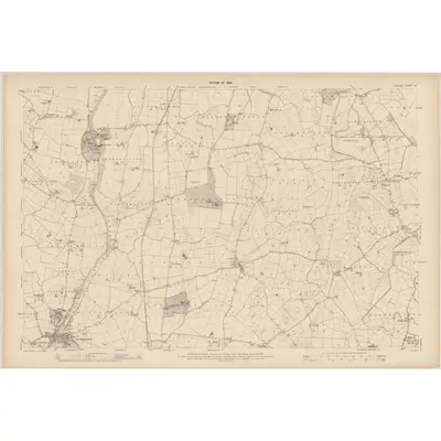 1906 Map of Carlow - Sheet 12, 1908 Print