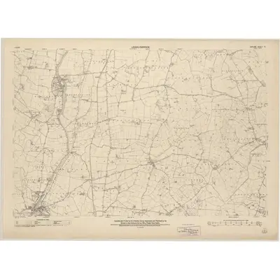 1940 Map of Carlow - Sheet 12, 1951 Print