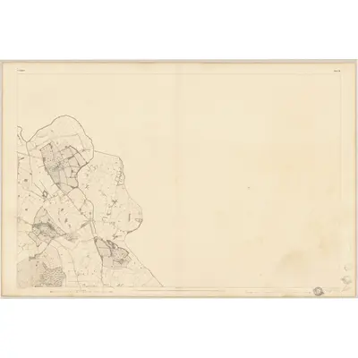 1839 Map of Carlow - Sheet 14, 1840 Print