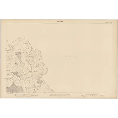 1906 Map of Carlow - Sheet 14, 1908 Print
