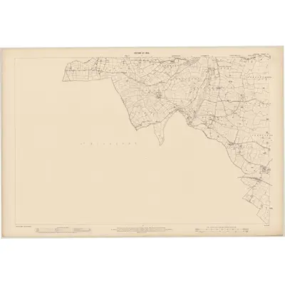1906 Map of Carlow - Sheet 15, 1908 Print